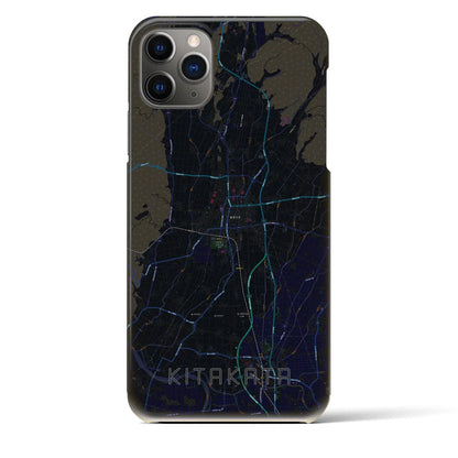 【喜多方（福島県）】地図柄iPhoneケース（バックカバータイプ）