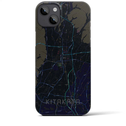 【喜多方（福島県）】地図柄iPhoneケース（バックカバータイプ）