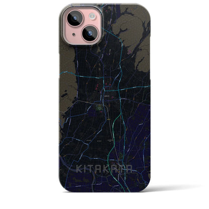 【喜多方（福島県）】地図柄iPhoneケース（バックカバータイプ）