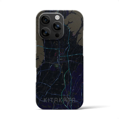 【喜多方（福島県）】地図柄iPhoneケース（バックカバータイプ）