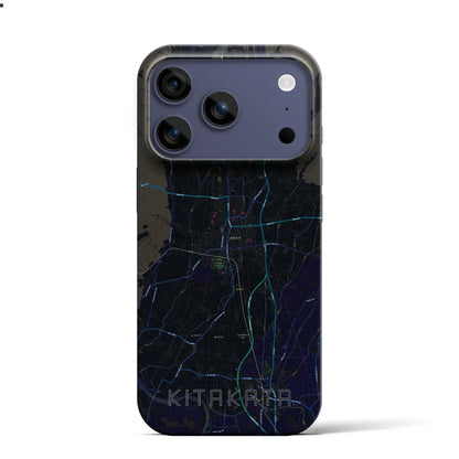 【喜多方（福島県）】地図柄iPhoneケース（バックカバータイプ）