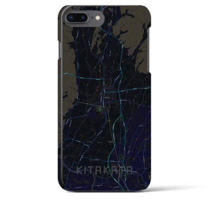 【喜多方（福島県）】地図柄iPhoneケース（バックカバータイプ）