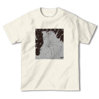 【喜多方（福島県）】地図柄ヘビーウェイトTシャツ