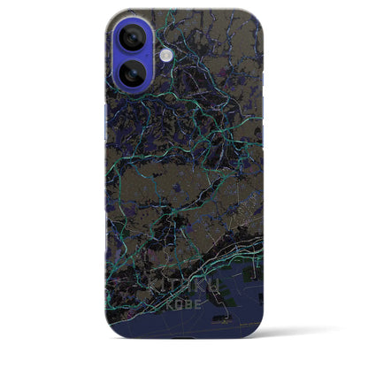 【北区（神戸市）】地図柄iPhoneケース（バックカバータイプ）