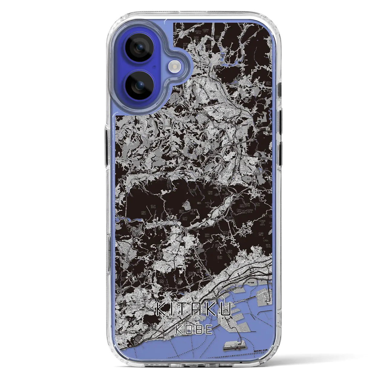 【北区（神戸市）】地図柄iPhoneケース（MagSafeタイプ）