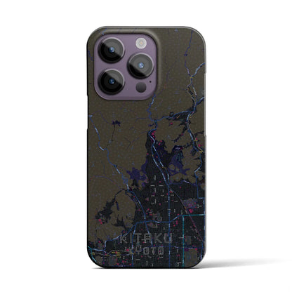 【北区（京都市）】地図柄iPhoneケース（バックカバータイプ）