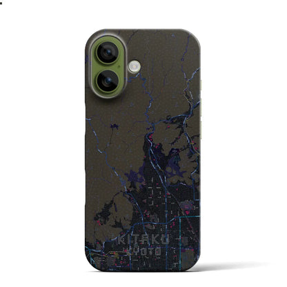 【北区（京都市）】地図柄iPhoneケース（バックカバータイプ）