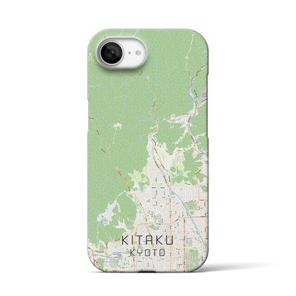 【北区（京都市）】地図柄iPhoneケース（バックカバータイプ）