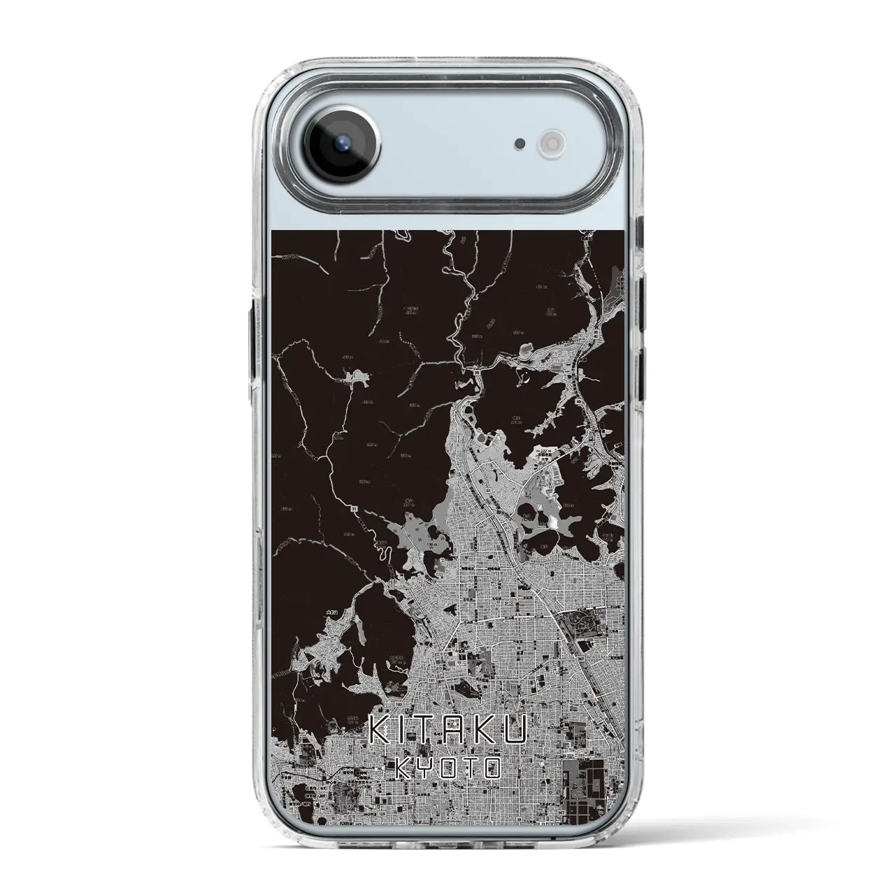 【北区（京都市）】地図柄iPhoneケース（MagSafeタイプ）