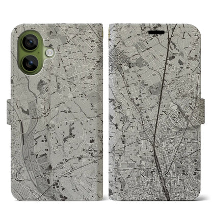 【北区（さいたま市）】地図柄iPhoneケース（手帳タイプ）