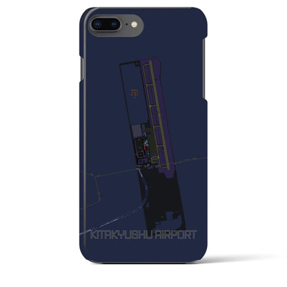 【北九州空港（福岡県）】地図柄iPhoneケース（バックカバータイプ）