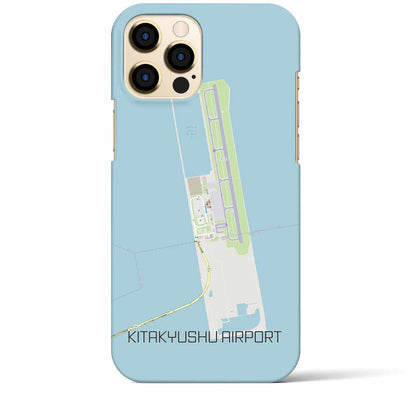 【北九州空港（福岡県）】地図柄iPhoneケース（バックカバータイプ）