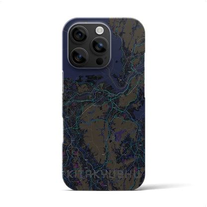 【北九州（福岡県）】地図柄iPhoneケース（バックカバータイプ）