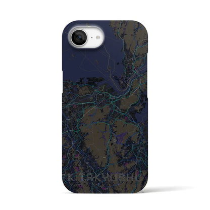 【北九州（福岡県）】地図柄iPhoneケース（バックカバータイプ）