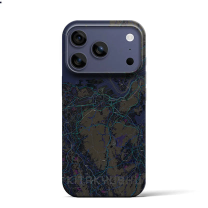 【北九州（福岡県）】地図柄iPhoneケース（バックカバータイプ）