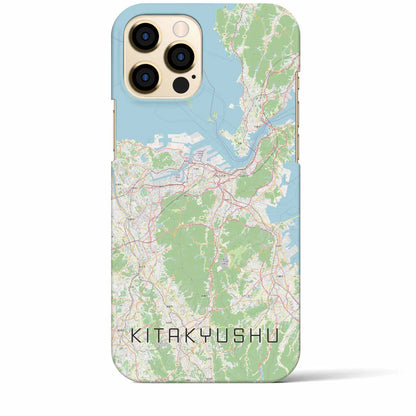 【北九州（福岡県）】地図柄iPhoneケース（バックカバータイプ）