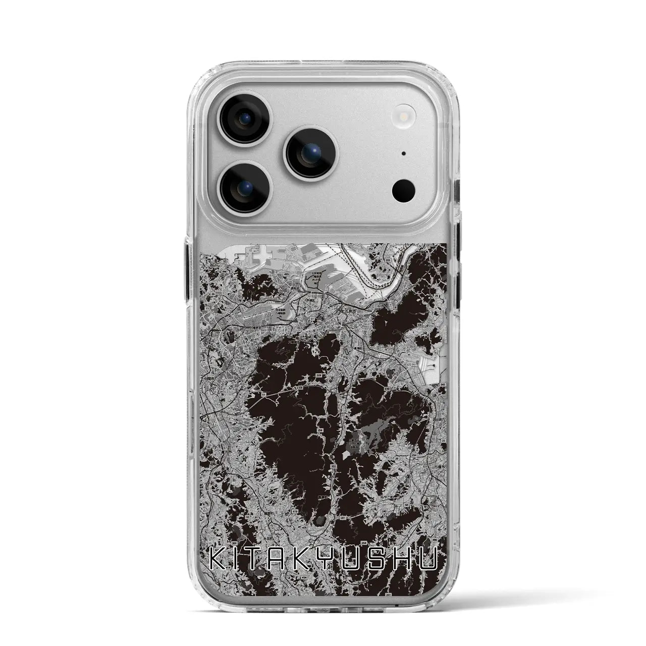 【北九州（福岡県）】地図柄iPhoneケース（MagSafeタイプ）