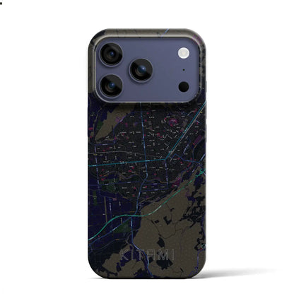 【北見（北海道）】地図柄iPhoneケース（バックカバータイプ）