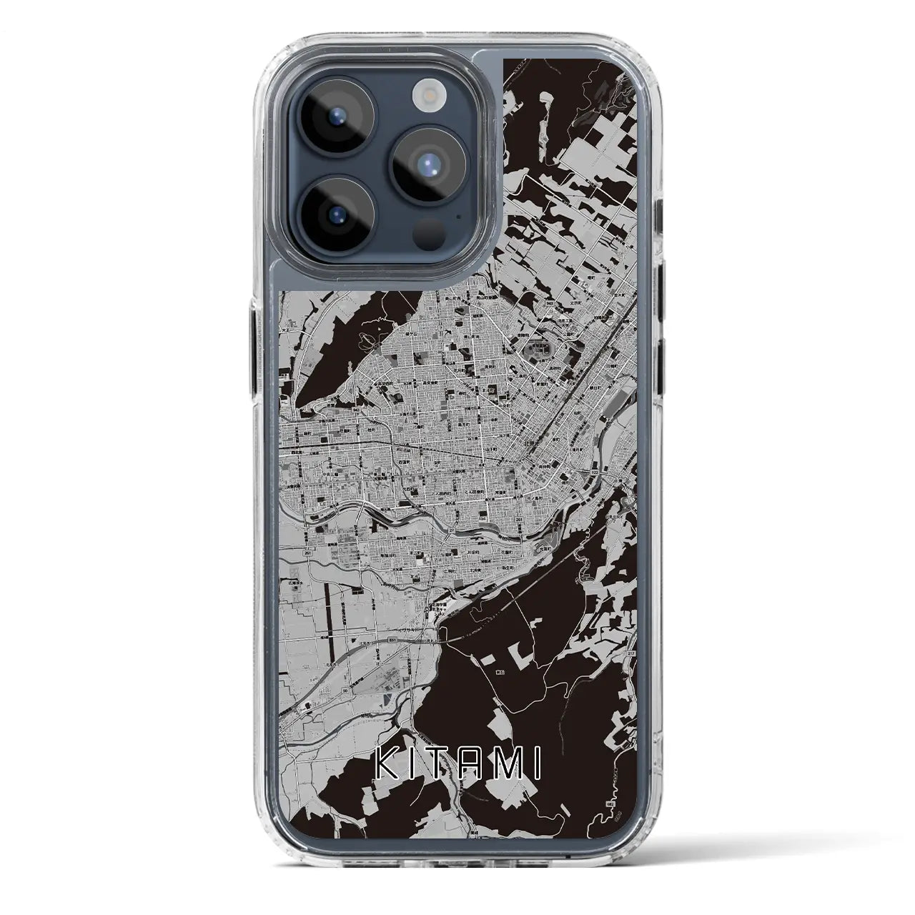 【北見（北海道）】地図柄iPhoneケース（MagSafeタイプ）
