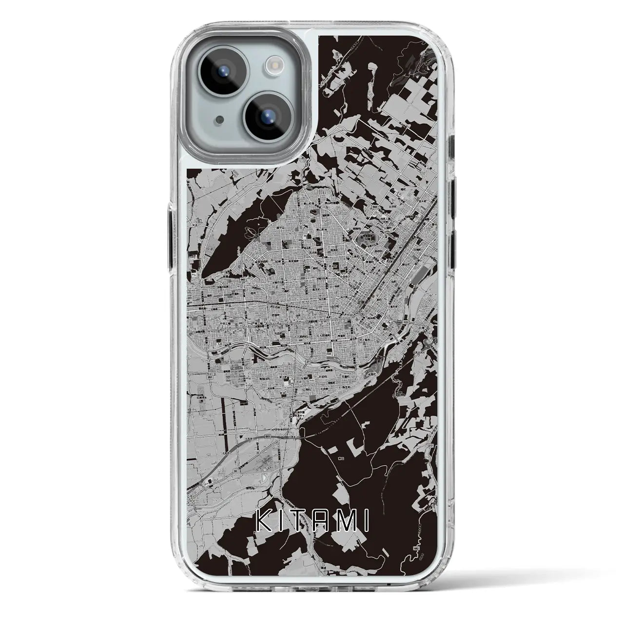 【北見（北海道）】地図柄iPhoneケース（MagSafeタイプ）