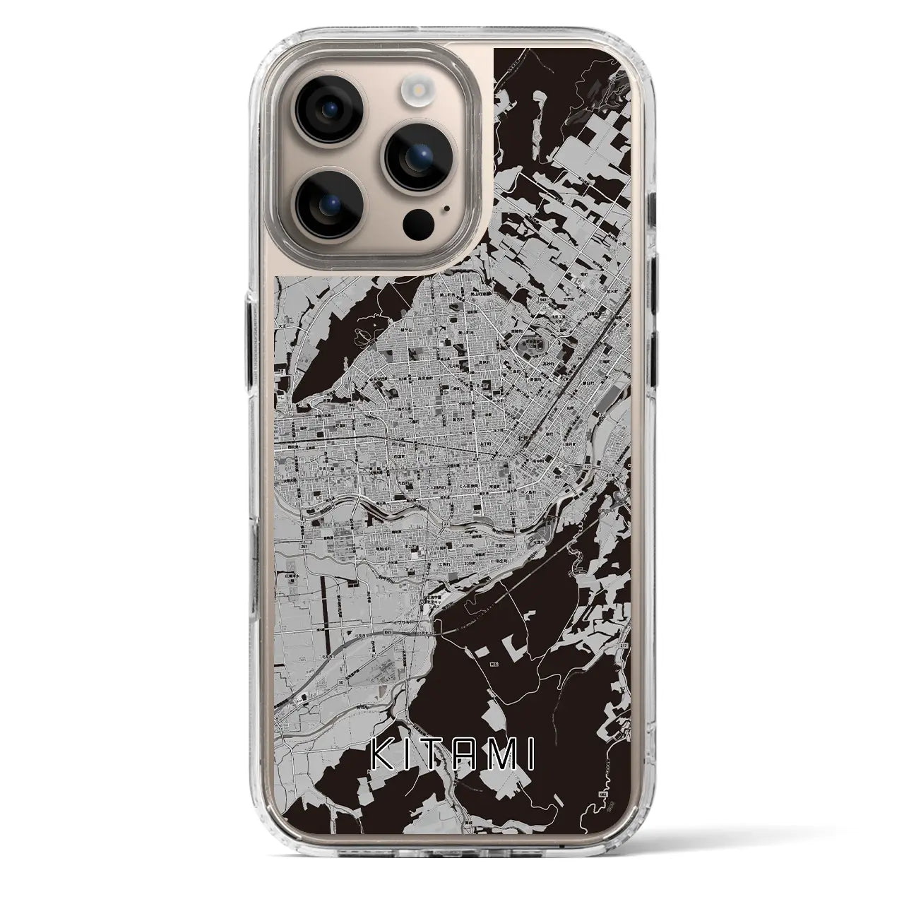 【北見（北海道）】地図柄iPhoneケース（MagSafeタイプ）