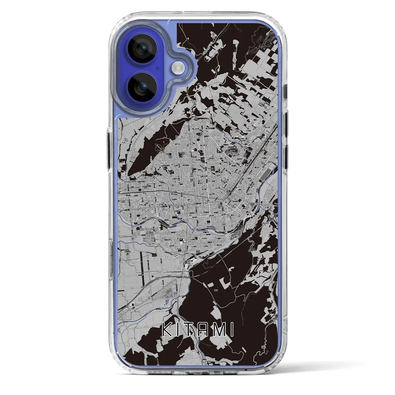 【北見（北海道）】地図柄iPhoneケース（MagSafeタイプ）