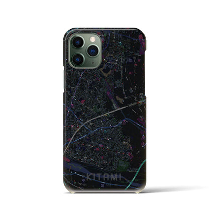 【喜多見（東京都）】地図柄iPhoneケース（バックカバータイプ）