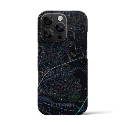 【喜多見（東京都）】地図柄iPhoneケース（バックカバータイプ）