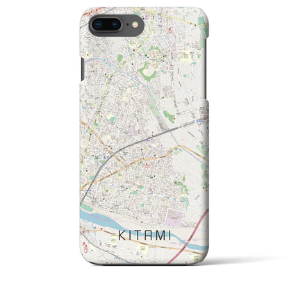 【喜多見（東京都）】地図柄iPhoneケース（バックカバータイプ）