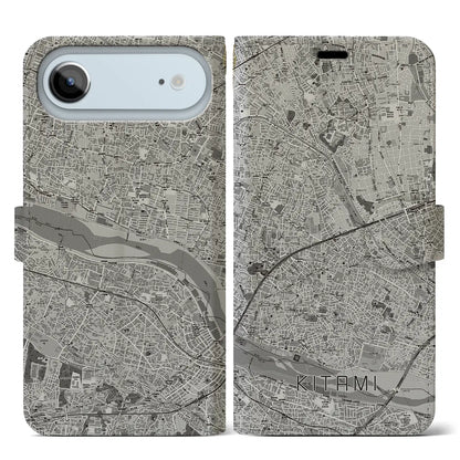 【喜多見（東京都）】地図柄iPhoneケース（手帳タイプ）