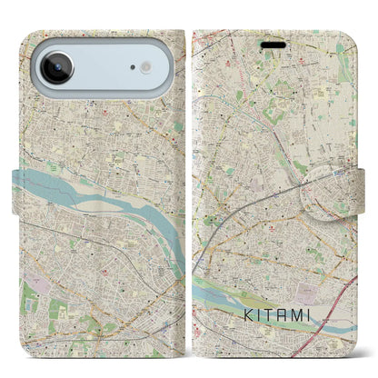 【喜多見（東京都）】地図柄iPhoneケース（手帳タイプ）