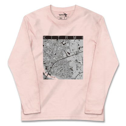 【喜多見（東京都）】地図柄ロングスリーブTシャツ