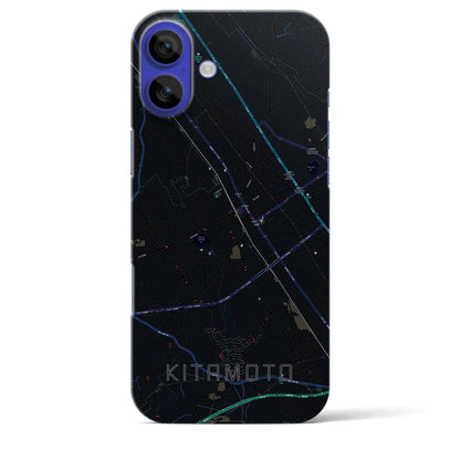 【北本（埼玉県）】地図柄iPhoneケース（バックカバータイプ）