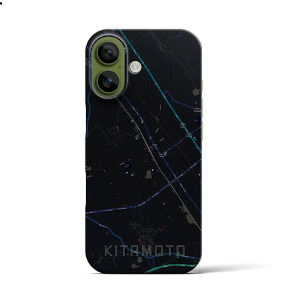 【北本（埼玉県）】地図柄iPhoneケース（バックカバータイプ）