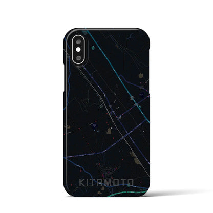 【北本（埼玉県）】地図柄iPhoneケース（バックカバータイプ）