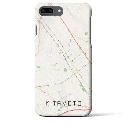 【北本（埼玉県）】地図柄iPhoneケース（バックカバータイプ）