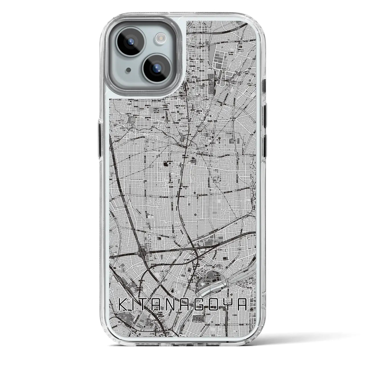 【北名古屋（愛知県）】地図柄iPhoneケース（MagSafeタイプ）