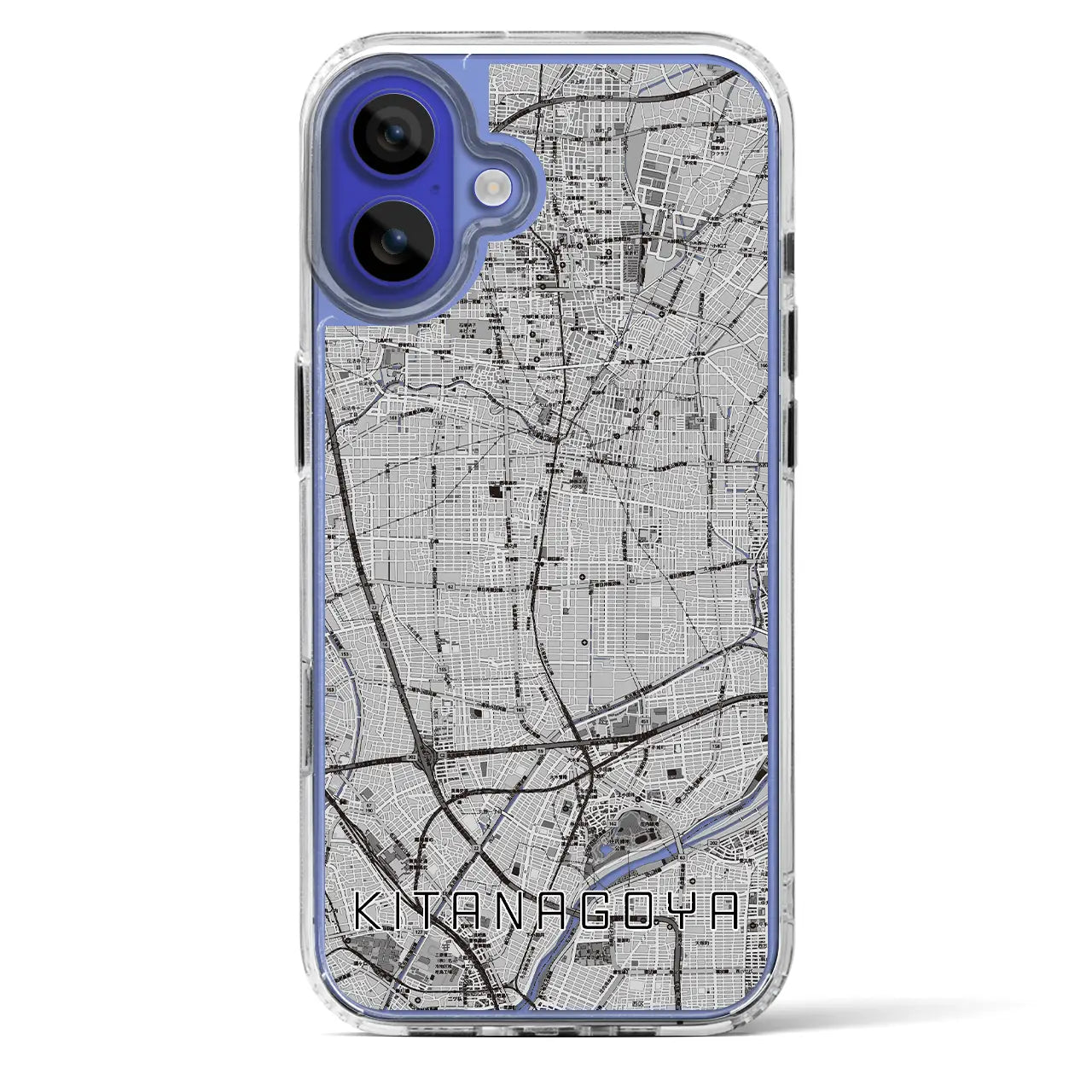 【北名古屋（愛知県）】地図柄iPhoneケース（MagSafeタイプ）