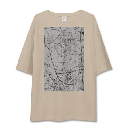 【北名古屋（愛知県）】地図柄ビッグシルエットTシャツ