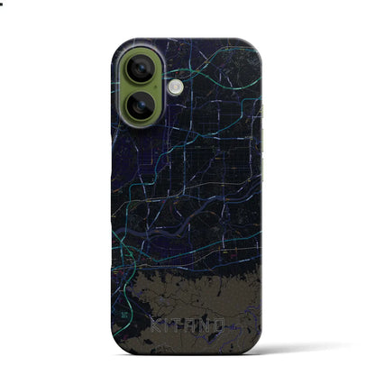 【北野（福岡県）】地図柄iPhoneケース（バックカバータイプ）