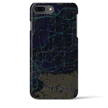 【北野（福岡県）】地図柄iPhoneケース（バックカバータイプ）