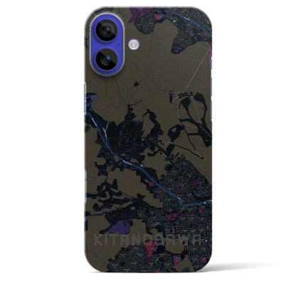 【北の沢（北海道）】地図柄iPhoneケース（バックカバータイプ）