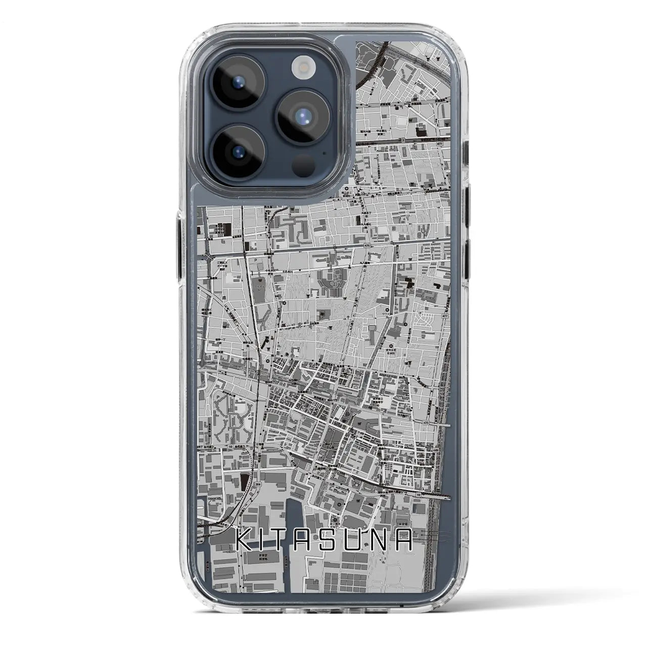 【北砂（東京都）】地図柄iPhoneケース（MagSafeタイプ）