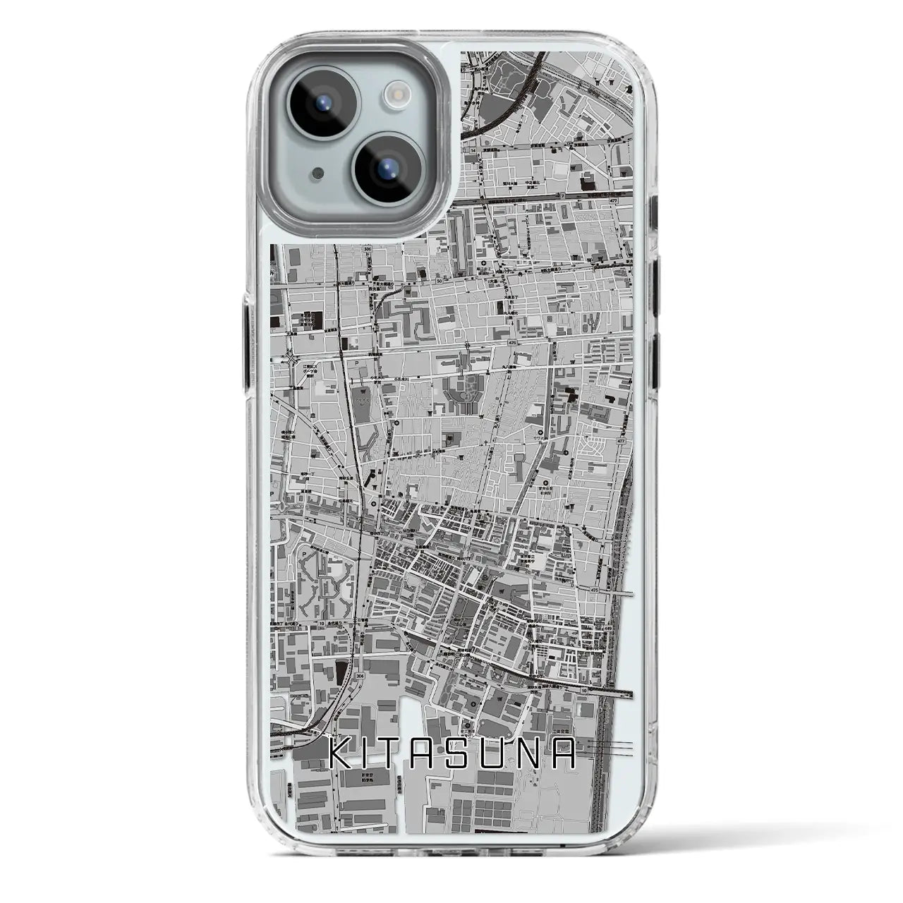 【北砂（東京都）】地図柄iPhoneケース（MagSafeタイプ）