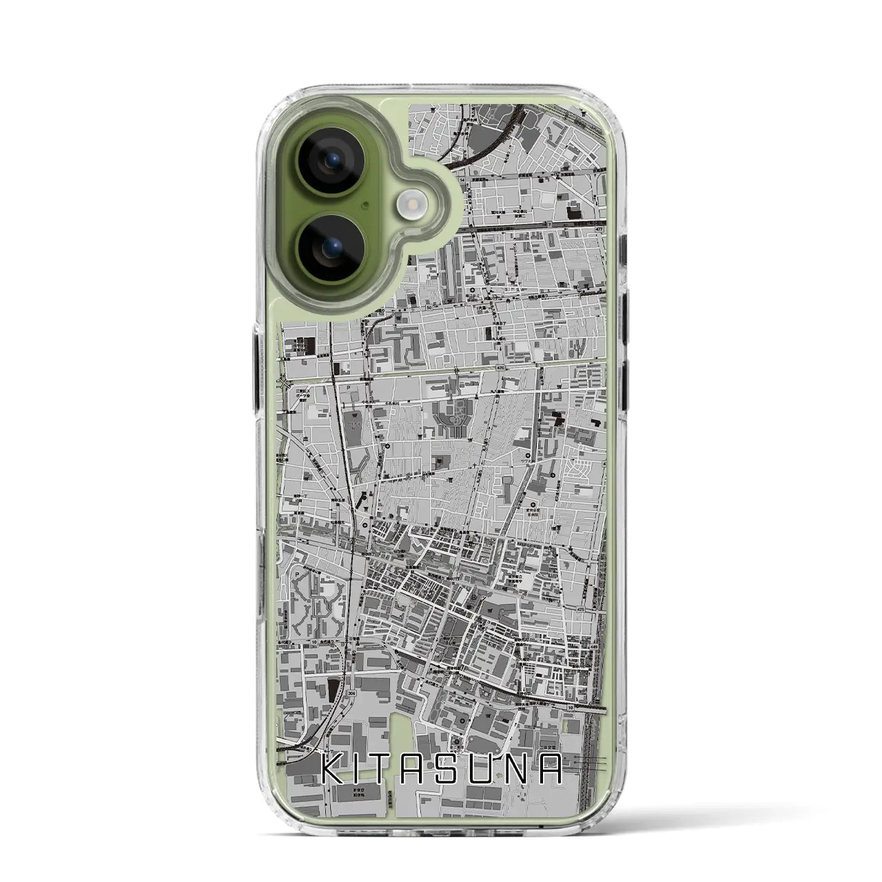 【北砂（東京都）】地図柄iPhoneケース（MagSafeタイプ）