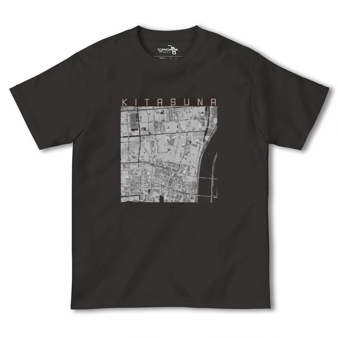 【北砂（東京都）】地図柄ヘビーウェイトTシャツ