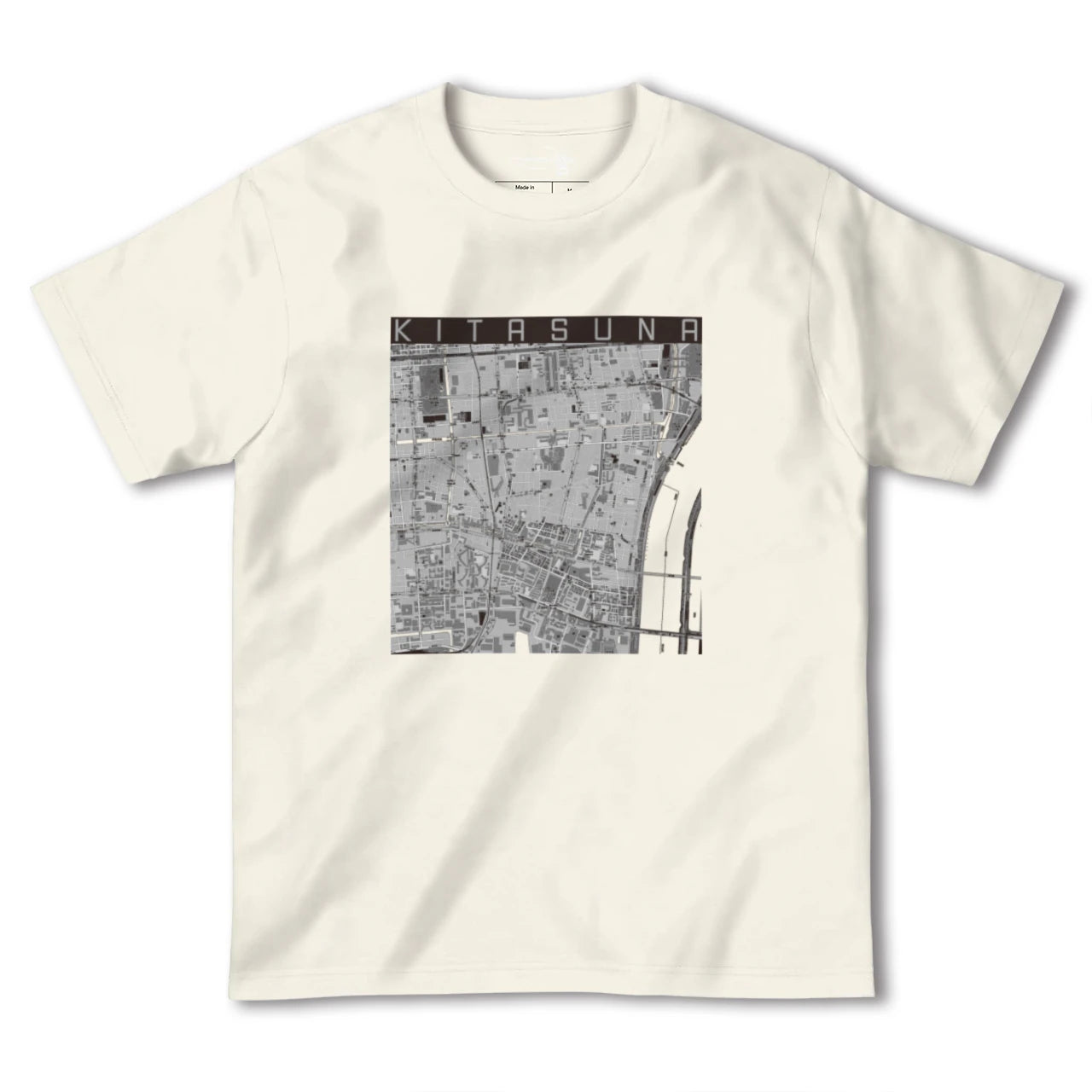 【北砂（東京都）】地図柄ヘビーウェイトTシャツ