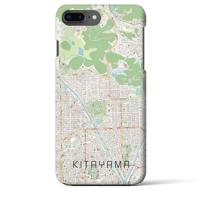 【北山（京都府）】地図柄iPhoneケース（バックカバータイプ）