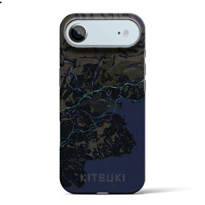 【杵築（大分県）】地図柄iPhoneケース（バックカバータイプ）