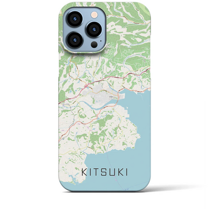 【杵築（大分県）】地図柄iPhoneケース（バックカバータイプ）